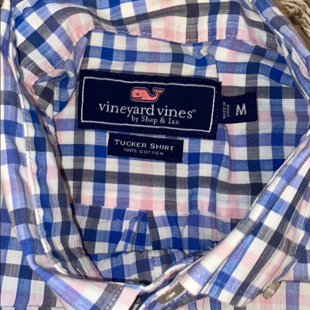 Vineyard Vines Gingham Button Down - image 3